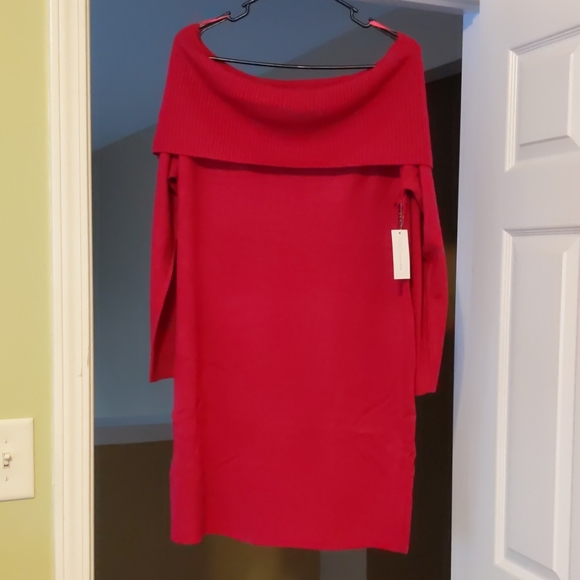 New York & Company Dresses & Skirts - Off the shoulder sweater dress